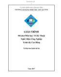 Giáo trình Vẽ kỹ thuật (Nghề: Điện công nghiệp - Cao đẳng) - Trường CĐ Nghề Việt Đức Hà Tĩnh