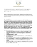 The Adaptation of the Institution of Apartment Ownership to Civilian Property Law Structures in the Mixed Jurisdictions of South Africa, Sri Lanka and Louisiana