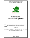 Giáo trình Cơ sở kỹ thuật điện (Nghề: Kỹ thuật máy lạnh và điều hòa không khí - Cao đẳng) - Trường CĐ nghề Đà Nẵng