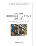 Giáo trình Hàn dưới lớp thuốc (Nghề: Hàn - Cao đẳng) - Trường Cao đẳng Cơ điện Xây dựng Việt Xô