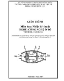 Giáo trình Nhiệt kỹ thuật (Nghề: Công nghệ ô tô - Cao đẳng) - Trường Cao đẳng Cơ điện Xây dựng Việt Xô