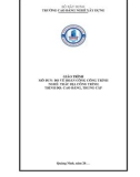 Giáo trình Đo vẽ hoàn công công trình (Nghề: Trắc địa công trình - CĐ/TC) - Trường Cao đẳng nghề Xây dựng