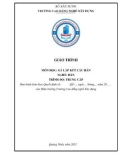 Giáo trình Gá lắp kết cấu hàn (Nghề: Hàn - Trung cấp) - Trường Cao đẳng nghề Xây dựng