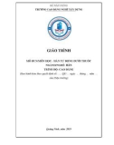 Giáo trình Hàn tự động dưới thuốc (Nghề: Hàn - Cao đẳng) - Trường Cao đẳng nghề Xây dựng