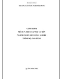 Giáo trình Thực tập PLC cơ bản (Nghề: Điện công nghiệp - Cao đẳng) - Trường Cao đẳng nghề Xây dựng