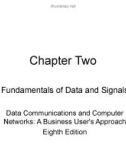 Lecture Data communications and computer networks: A business user's approach (8E) - Chapter 2