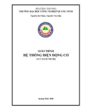 Giáo trình Hệ thống điện động cơ: Phần 1 - Trường ĐH Công nghiệp Quảng Ninh