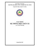 Giáo trình Hệ thống điện thân xe: Phần 1 - Trường ĐH Công nghiệp Quảng Ninh