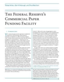 The Federal Reserve's Commercial Paper Funding Facility