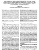 Sử dụng phương pháp định giá thị trường gián tiếp trong xác định giá trị môi trường do tác động của dự án thủy điện