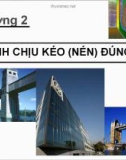 Bài giảng Sức bền vật liệu 1 - Chương 2: Thanh chịu kéo (nén) đúng tâm