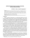 The impact of the micro factors to the liquidity of listed stocks on the Ho Chi Minh stock exchange