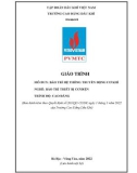 Giáo trình Bảo trì hệ thống truyền động cơ khí (Nghề: Bảo trì thiết bị cơ điện - Cao đẳng) - Trường Cao Đẳng Dầu Khí