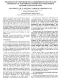 The impacts of corporate social resposibility practices on firm financial performance: Empirical evidence from Asian oil and gas industry