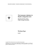 The insurance industry in Brazil: a long-term view