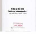 Phương pháp thống kê ứng dụng trong kinh doanh và quản lý (với sự hỗ trợ của Excel & SPSS): Phần 1