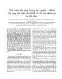 Phát triển nền tảng Tương tác người - Robot Tay máy đôi dựa trên ROS và Trí tuệ nhân tạo đa thể thức