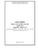 Giáo trình Gá lắp kết cấu hàn (Nghề: Hàn - Trung cấp) - Trường Cao đẳng nghề Hà Nam (năm 2020)