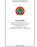 Giáo trình Tổ chức quản lý sản xuất (Nghề: Công nghệ kỹ thuật cơ khí - Trung cấp) - Trường Cao đẳng nghề Hà Nam (năm 2020)