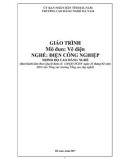 Giáo trình Vẽ điện (Nghề: Điện công nghiệp - Trung cấp) - Trường Cao đẳng nghề Hà Nam (năm 2017)