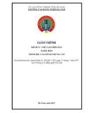 Giáo trình Chế tạo phôi hàn (Nghề: Hàn - CĐ/TC) - Trường Cao đẳng nghề Hà Nam (năm 2017)