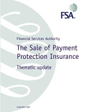 The Sale of Payment Protection Insurance