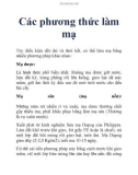 Các phương thức làm mạ