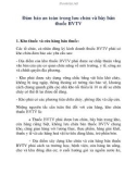 Đảm bảo an toàn trong lưu chứa và bày bán thuốc BVTV