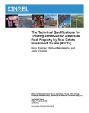 The Technical Qualifications for Treating Photovoltaic Assets as Real Property by Real Estate Investment Trusts (REITs)