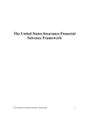 The United States Insurance Financial Solvency Framework