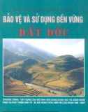 Cách bảo vệ Đất dốc và sử dụng bền vững