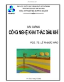 Bài giảng: Công nghệ khai thác dầu khí