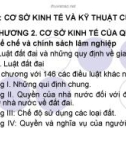 Bài giảng Phần 1. Cơ sở kinh tế và kỹ thuật của QHLN - Chương 2: Cơ sở kinh tế của QHLN - ThS. Vi Việt Đức