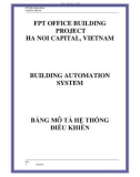 FPT OFFICE BUILDING CONTROL DESIGNFPT OFFICE BUILDING PROJECT HA NOI CAPITAL, VIETNAMBUILDING