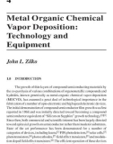 Metal Organic Chemical Vapor Deposition: Technology and Equipment