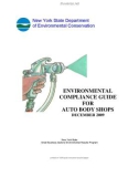 ENVIRONMENTAL COMPLIANCE GUIDE FOR AUTO BODY SHOPS DECEMBER 2009