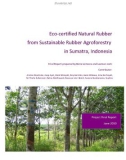 Eco-certified Natural Rubber from Sustainable Rubber Agroforestry in Sumatra, Indonesia