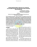 TUYỂN CHỌN BỘ CHỦNG VI SINH VẬT XỬ LÝ PHẾ THẢI SAU CHẾ BIẾN TINH BỘT SẮN DẠNG RẮN THÀNH PHÂN BÓN HỮU CƠ SINH HỌC