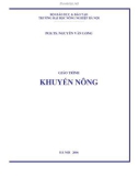 GIÁO TRÌNH KHUYẾN NÔNG - PGS.TS. NGUYỄN VĂN LONG