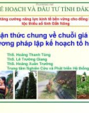 Đề tài Nhận thức chung về chuỗi giá trị và Phương pháp lập kế hoạch tổ hợp tác 