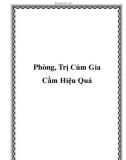 Phòng, Trị Cúm Gia Cầm Hiệu Quả