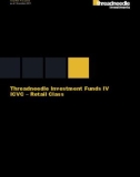 Threadneedle Investment Funds IV ICVC – Retail Class