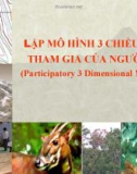 LẬP MÔ HÌNH 3 CHIỀU CÓ SỰ THAM GIA CỦA NGƯỜI DÂN