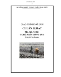 Giáo trình chuẩn bị đất - Nghề nhân giống lúa