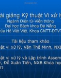 Bài giảng Kỹ thuật vi xử lý - ĐH Bách Khoa Đà Nẵng