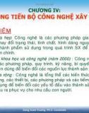 Bài giảng Kinh tế xây dựng: Chương IV - ThS. Đặng Xuân Trường