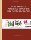 Sổ tay hướng dẫn phương pháp khuyến nông có sự tham gia của người dân