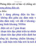 Bài giảng Kỹ thuật cao áp: Chương 2 Phóng điện sét và bảo vệ chống sét đánh thẳng