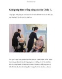 Giải pháp làm trắng sáng da của Châu Á