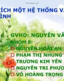 PHÂN TÍCH MỘT HỆ THỐNG VAC ĐIỂN HÌNH